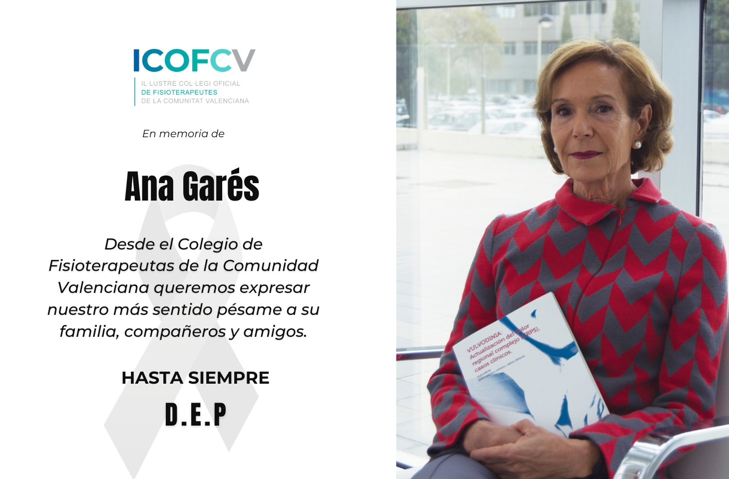 Hasta siempre, querida Ana. D.E.P.