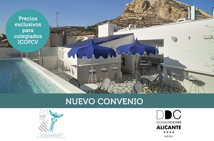 Nuevo convenio con el hotel Dormirdcine de Alicante 