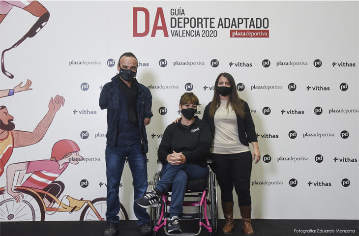Nuestra colegiada Alma Paula Aranda, impulsora de la primera Guía del Deporte Adaptado de Valencia 