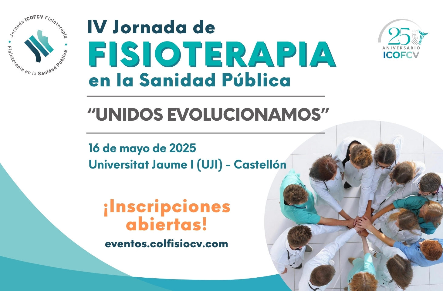 Abierta la inscripción para la IV Jornada de Fisioterapia en la Sanidad Pública