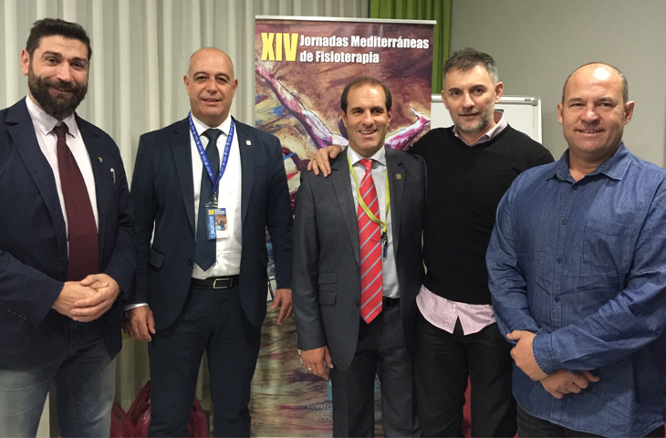 El ICOFCV estuvo en las XIV Jornadas Mediterráneas de Fisioterapia celebradas en Murcia