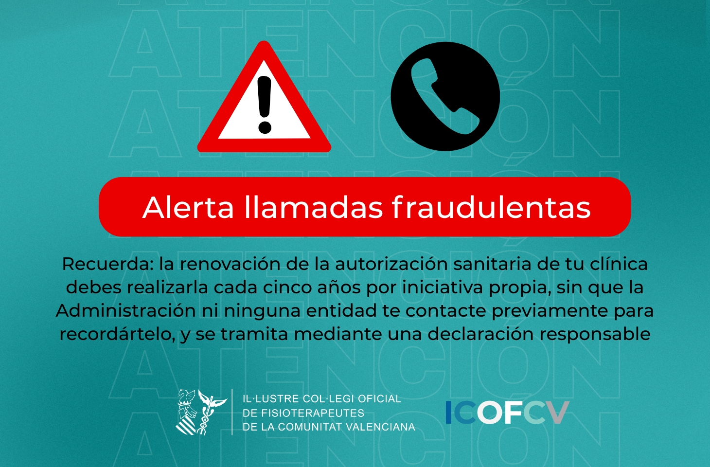 Alerta por posibles llamadas fraudulentas 
