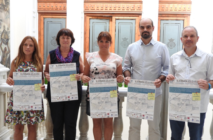 El Colegio de Fisioterapeutas de la CV presenta la III Jornada Solidaria en el Ayuntamiento de Castellón