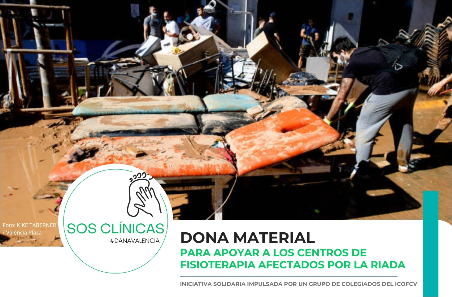 SOS Clínicas Valencia: un proyecto solidario para la recuperación de los centros de fisioterapia