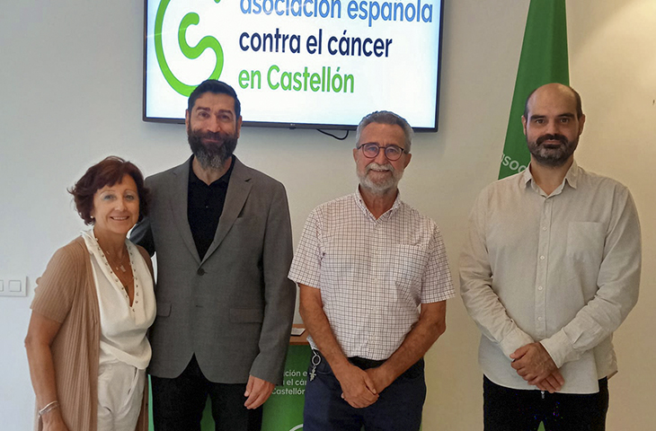 El Colegio de Fisioterapeutas y la AECC de Castellón se unen para impulsar acciones de lucha contra el cáncer