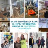 Un año de solidaridad: el ICOFCV sigue al lado de los fisioterapeutas en su recuperación tras la riada