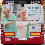 La fisioterapia se sube a los autobuses de València con la campaña “Tu fisio. Tu salud en movimiento”