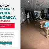 El ICOFCV entregará la segunda ayuda económica a los colegiados afectados por la riada esta Navidad