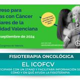 El ICOFCV participará en el II Congreso para Personas con Cáncer y Familiares de la AECC Comunidad Valenciana