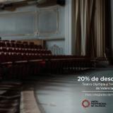 ¿Te gusta el teatro? Ahora tienes un 20% de descuento por ser colegiado
