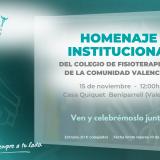 El ICOFCV celebrará su Homenaje Institucional el 15 de noviembre en Casa Quiquet