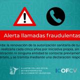 Alerta por posibles llamadas fraudulentas 