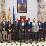 Josep Benítez asiste a la recepción oficial en el Ayuntamiento de Valencia para presentar el VII Congreso de Derecho Sanitario