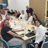 Primera reunión del grupo de trabajo de gestión de la Comisión de Sanidad Pública en la nueva sede de Alicante 