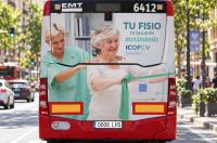 La fisioterapia se sube a los autobuses de València con la campaña “Tu fisio. Tu salud en movimiento”