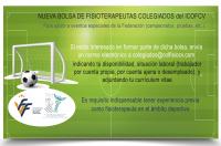 El ICOFCV abre una bolsa para fisioterapeutas colegiados que quieran asistir a eventos de la Federación de Fútbol