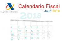 El ICOFCV informa: calendario fiscal para julio de 2018