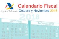 El ICOFCV informa: calendario fiscal para octubre-noviembre de 2018