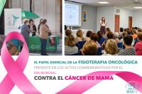 El ICOFCV participa y muestra su apoyo en los actos del Día Mundial Contra el Cáncer de Mama en Castellón y Requena