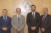 El Col·legi de Fisioterapeutes i la Universitat de València signen un conveni per a impulsar la col·laboració entre ambdues institucions