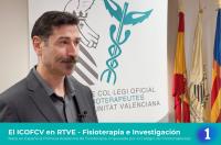 Investigación y Fisioterapia en RTVE Comunidad Valenciana