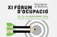 XI Fòrum d’Ocupació de la Universitat de València organitzat per l’OPAL este 22, 23 y 24 de noviembre