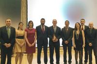 Manuel Alguacil recibe en la VII Gala de la Salud el premio "Iniciativa profesional" por su destacada trayectoria como fisioterapeuta en la VII Gala de la Salud. 