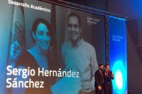El fisioterapeuta Sergio Hernández Sánchez, Premio "Desarrollo Académico" en la Gala de la Salud de Upsana – Alicante