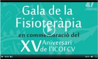 Vídeo de la Gala de la Fisioterapia en conmemoración el XV Aniversario del ICOFCV
