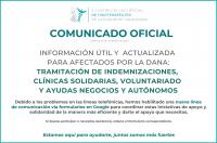 Información útil y de última hora para afectados de la DANA: solicitud indemnización, ayudas y voluntariado