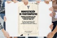Fisioterapeutas convocan una manifestación el 20 de marzo en Madrid por una Fisioterapia Digna