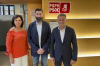 Reunión del ICOFCV con el PSOE para tratar el estado de la Fisioterapia en la sanidad de la Comunidad Valenciana