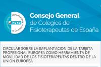 Se retrasa la entrada en vigor de la Tarjeta Profesional Europea según informe el CGCFE