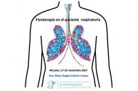 Fisioterapia respiratoria, próximo monográfico en Alicante del 17 al 19 de noviembre  